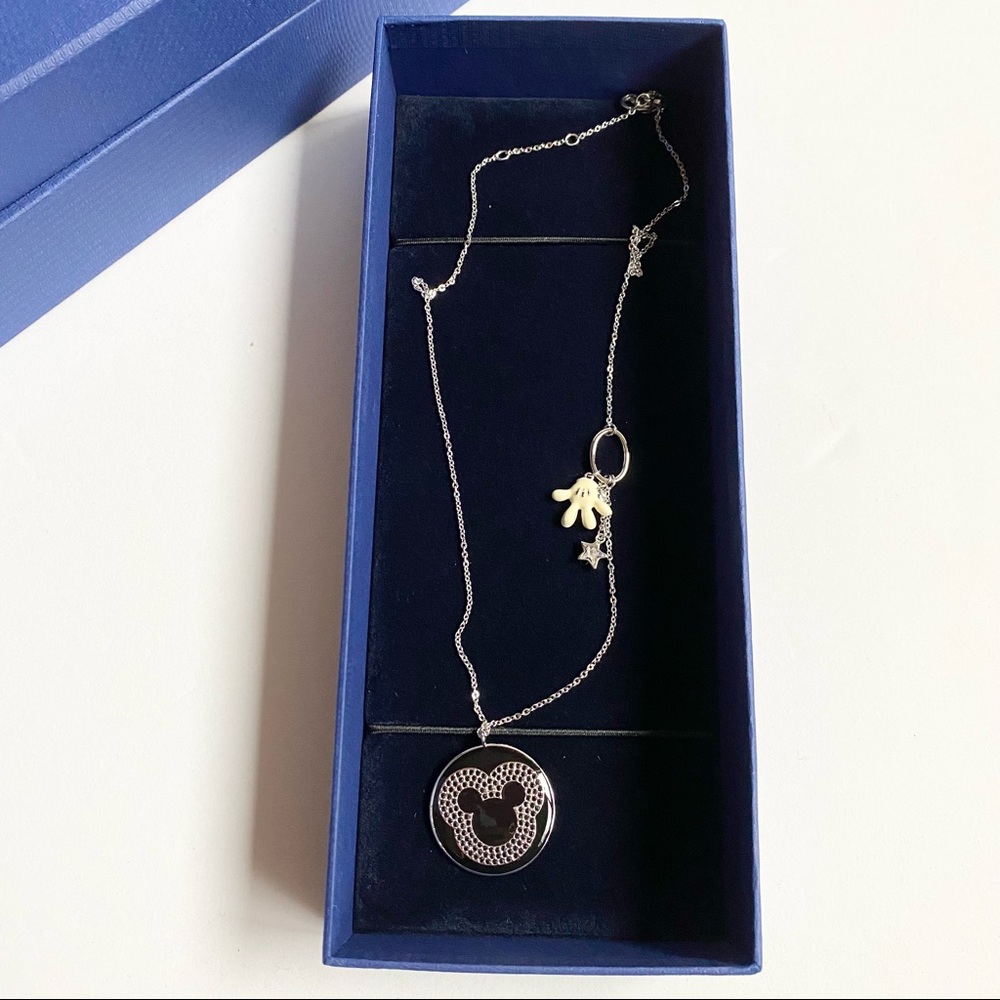 Swarovski Mickey Mouse Necklace